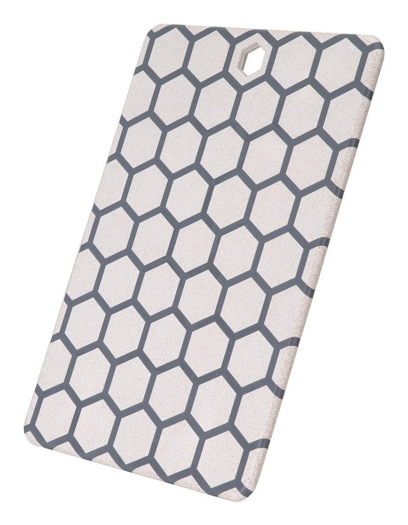 EAN 4260403578728 - Resto Kitchenware 95403 tabla de cocina para cortar Rectangular Plástico Gris, Blanco imagen 1