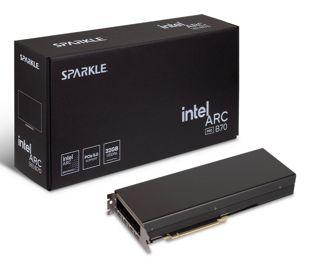 Sparkle Intel Arc Pro B70 Passive 32gb Gddr6 Sbp70b-32g Retail