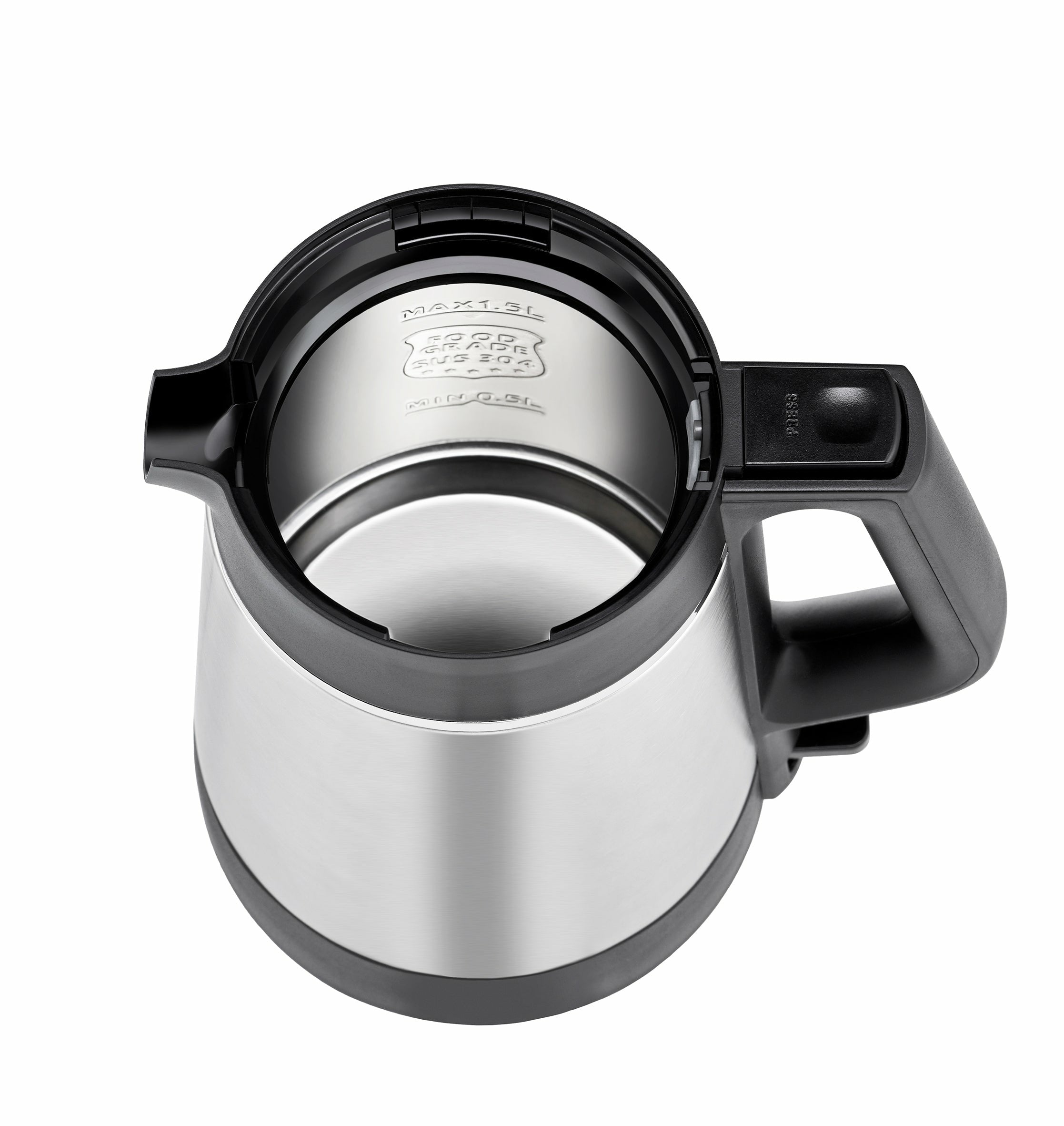 EAN 4011689187155 - Unold 18715 tetera eléctrica 1,5 L 1800 W Negro, Acero inoxidable imagen 6