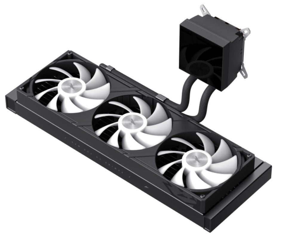 Gamemax Cpu Liquid Cooler Glacier 360 Lcd Black