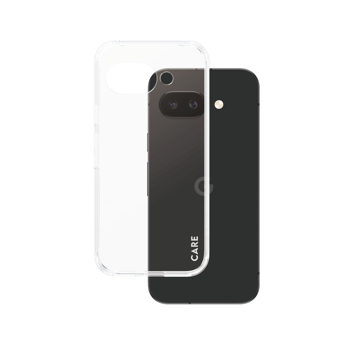 Care Flagship Case Urban Clear Frame Google Pixel 9a 5g -Clear