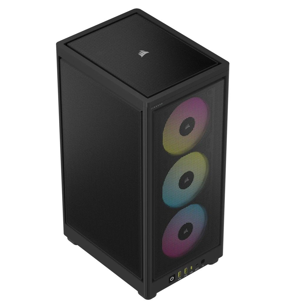 Caja Mini Itx Icue 2000d Rgb Airflow Black Corsair