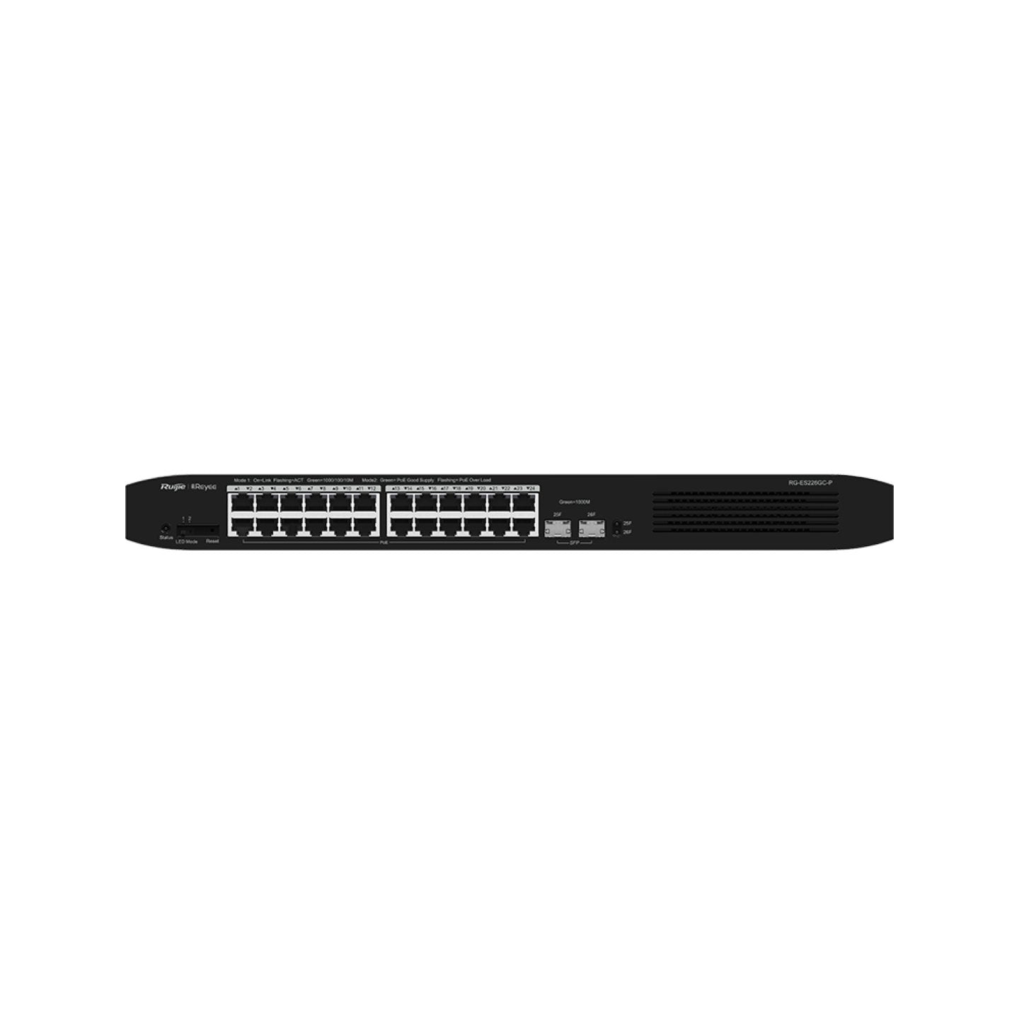EAN 6971693270428 - Ruijie Networks RG-ES226GC-P switch Gestionado L2 Gigabit Ethernet (10/100/1000) Energía sobre Ethernet ( imagen 2
