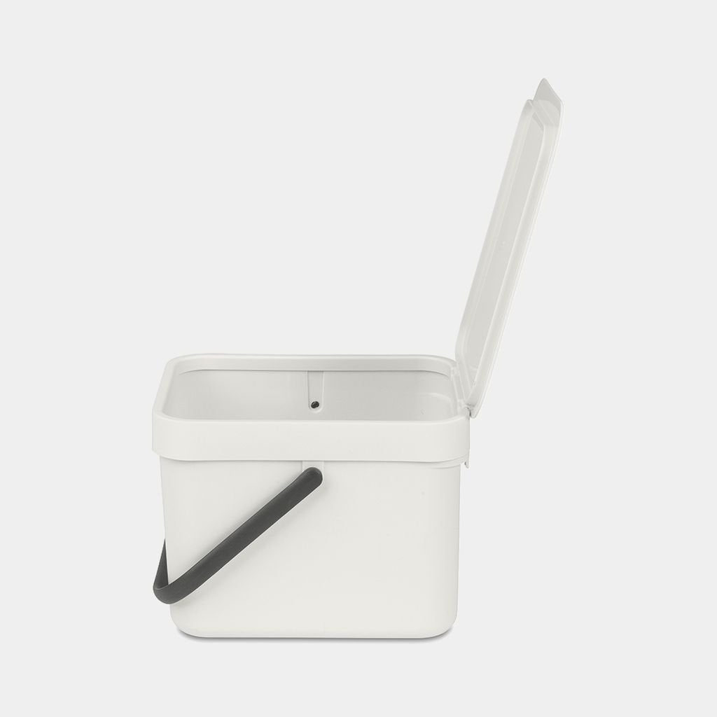 Brabantia Sort & Go Abfallbehäl. Light Grey 6 L