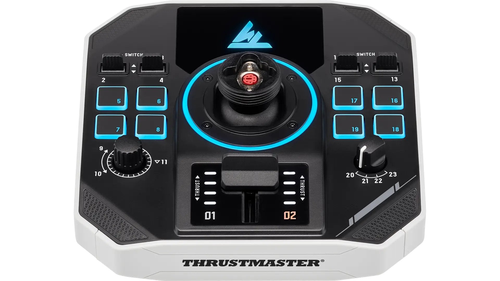 EAN 3362932916741 - Thrustmaster Sol-R 2 HOSAS Space Sim Duo Negro, Blanco USB Palanca de vuelo Analógico/Digital PC imagen 3