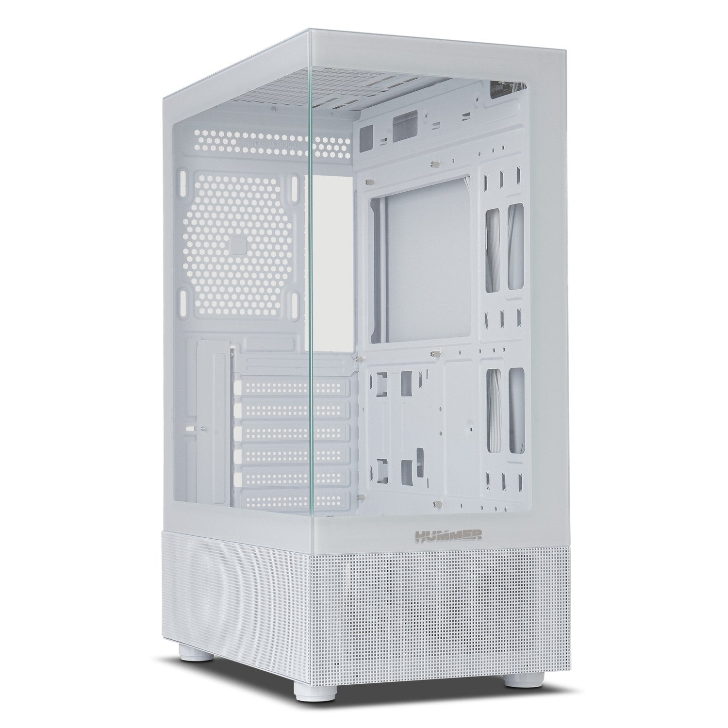 EAN 8436587974632 - NOX Hummer NXHUMMERVSNWH carcasa de ordenador Midi Tower Blanco imagen 2