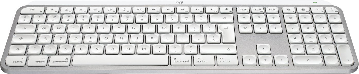EAN 5099206114630 - Logitech Master MX Keys S for Mac teclado Oficina RF Wireless + Bluetooth QWERTY Internacional de EE.UU. imagen 2