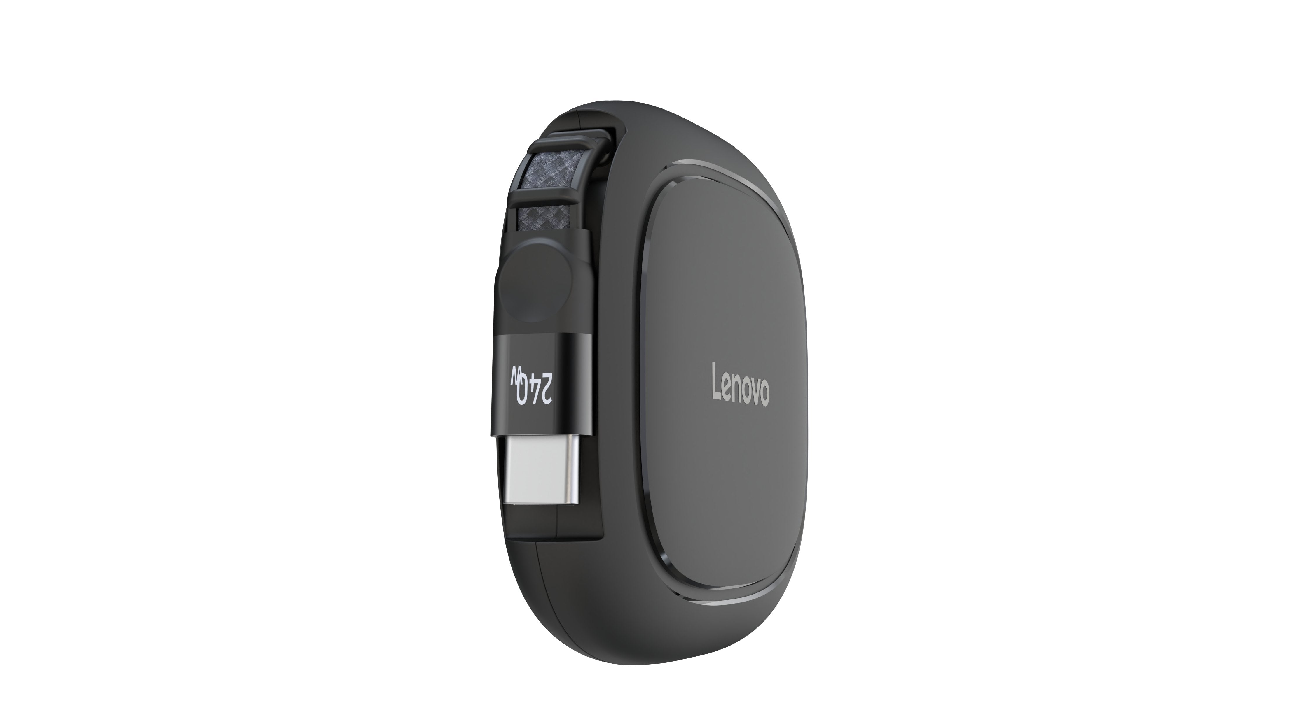 Lenovo Accessories 240w Usb-C Retractable Cable (Bl)