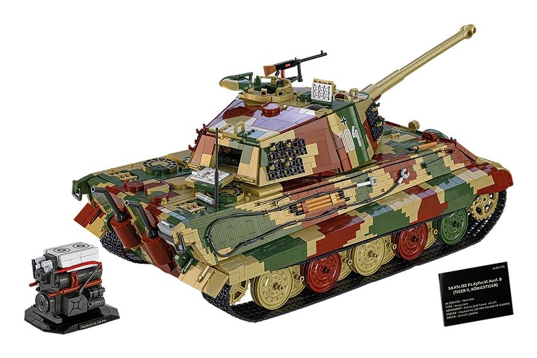 EAN 5902251028084 - COBI Tiger II Königstiger imagen 2