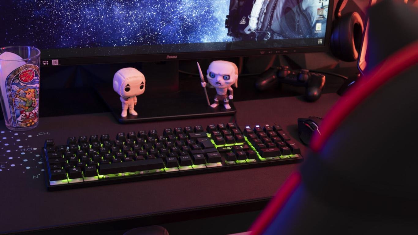 EAN 3760162067361 - The G-Lab KEYZ CAESIUM teclado Juego USB Español Negro imagen 4