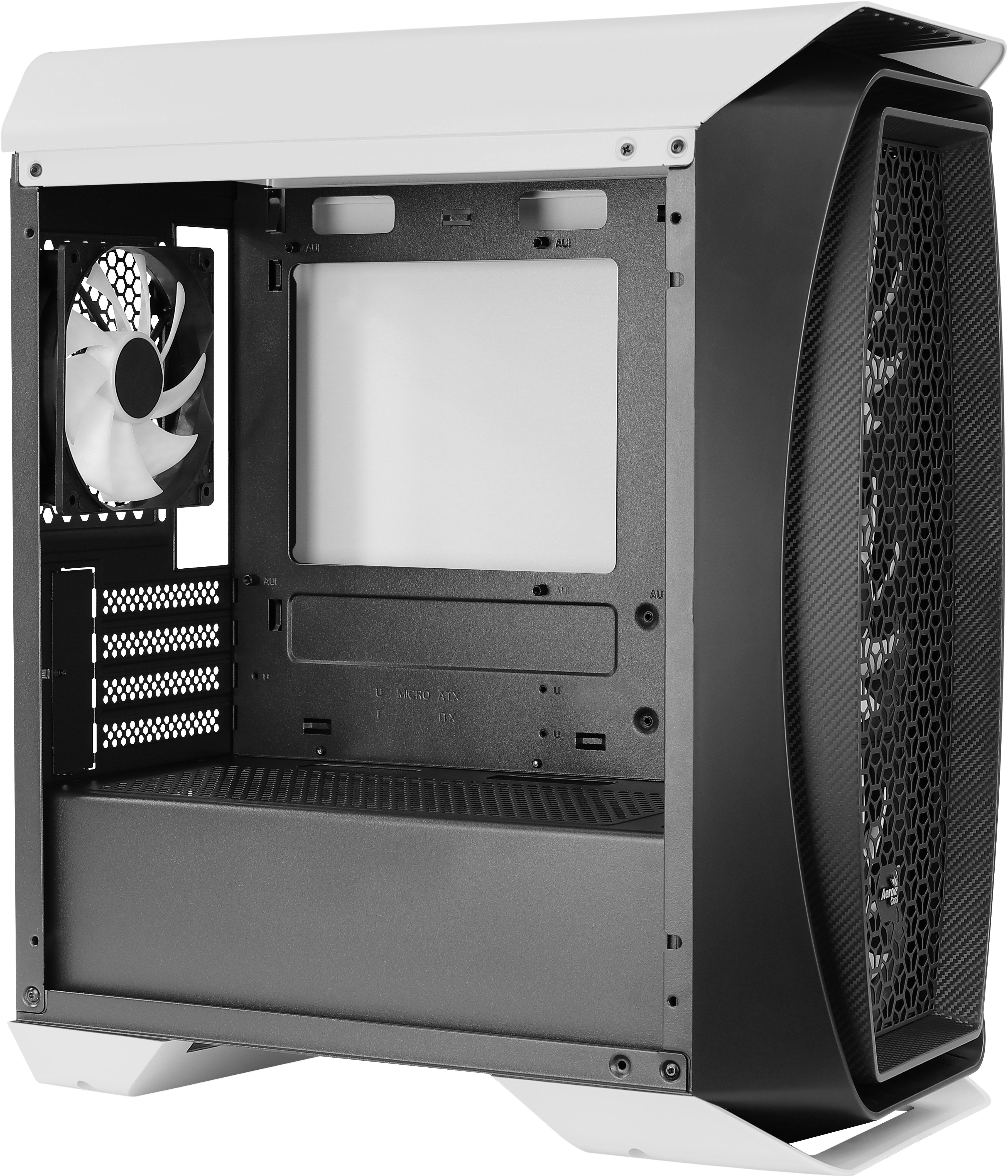 Caja Gaming Minitorre Aerocool Aero One Mini Frost Blanco