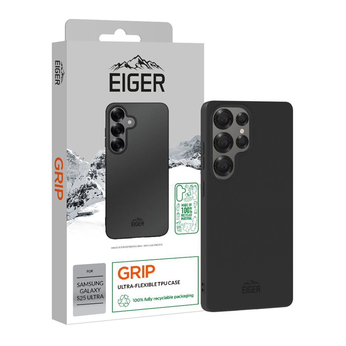 Eiger Grip Case Galaxy S25 Ultra Schwarz