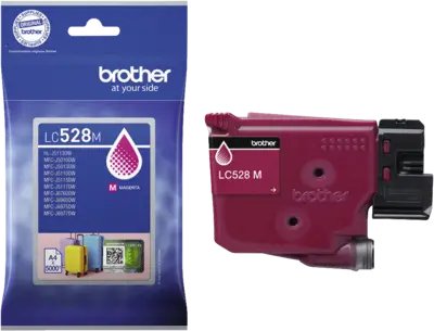 Brother Lc528mp Ink Jet Magenta Hc Para