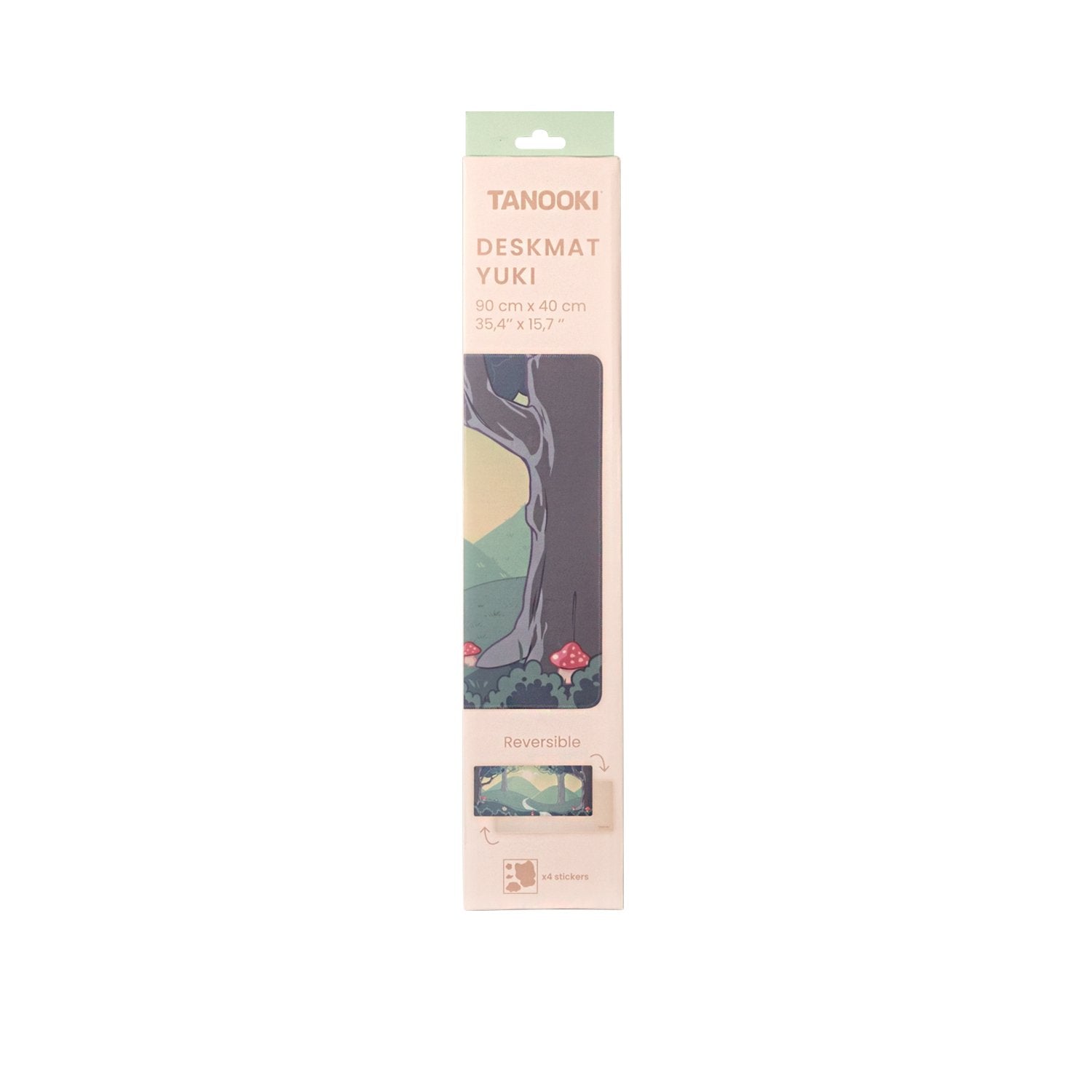 EAN 8436563094569 - TANOOKI TNK4002 alfombrilla para ratón Alfombrilla de ratón para juegos Crema de color, Verde, Pino imagen 13