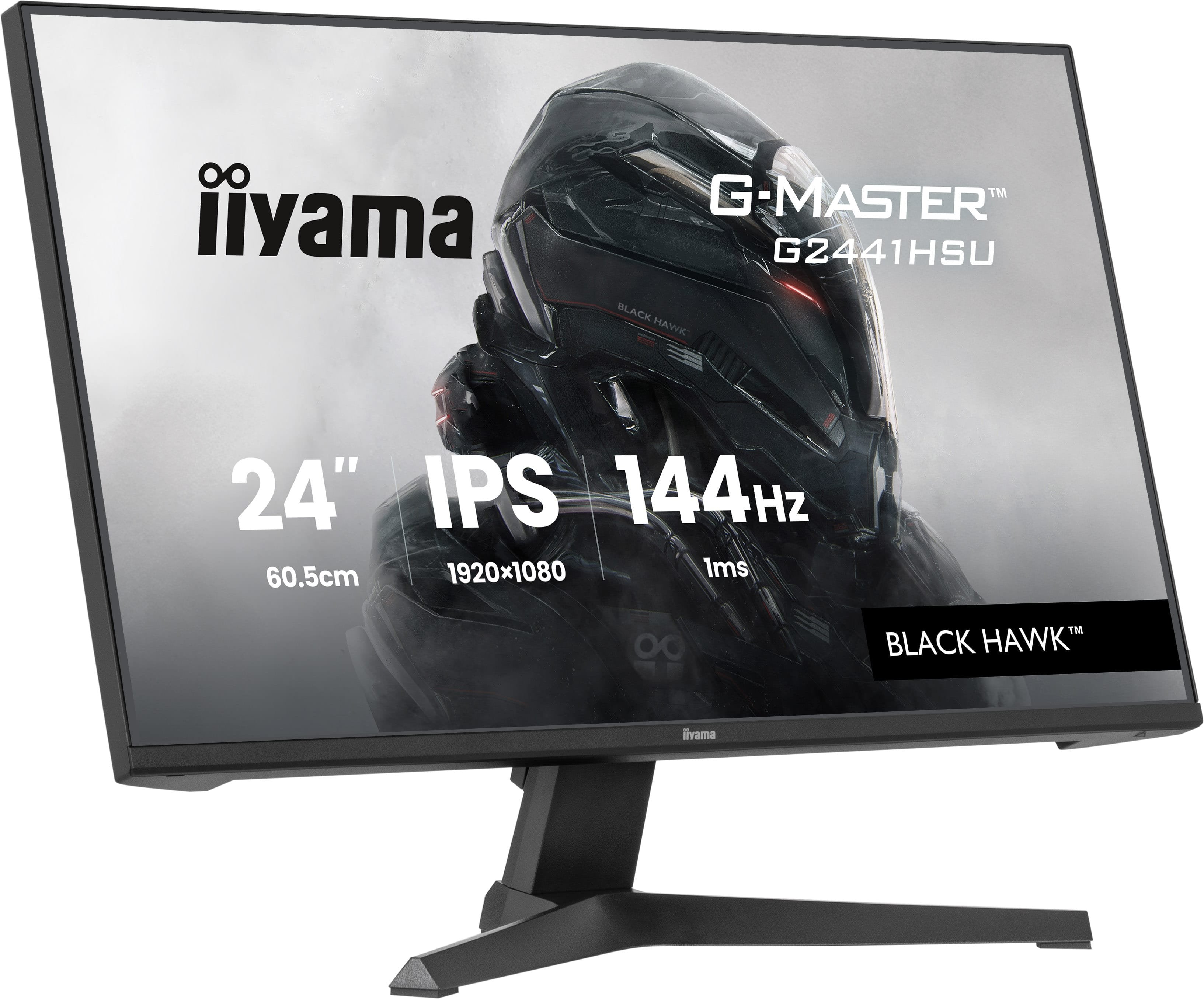 Iiyama 60.5cm 23.8" G2441hsu-B1 16:9 Hdmi+Dp+2xusb Ips