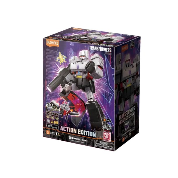 Blokees Figuras De Transformers Action Edition 02 - Megatron G1