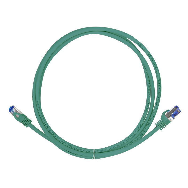 Logilink Cable De Red Ultraflex, Cat.6a, S Ftp, Verde, 2 M