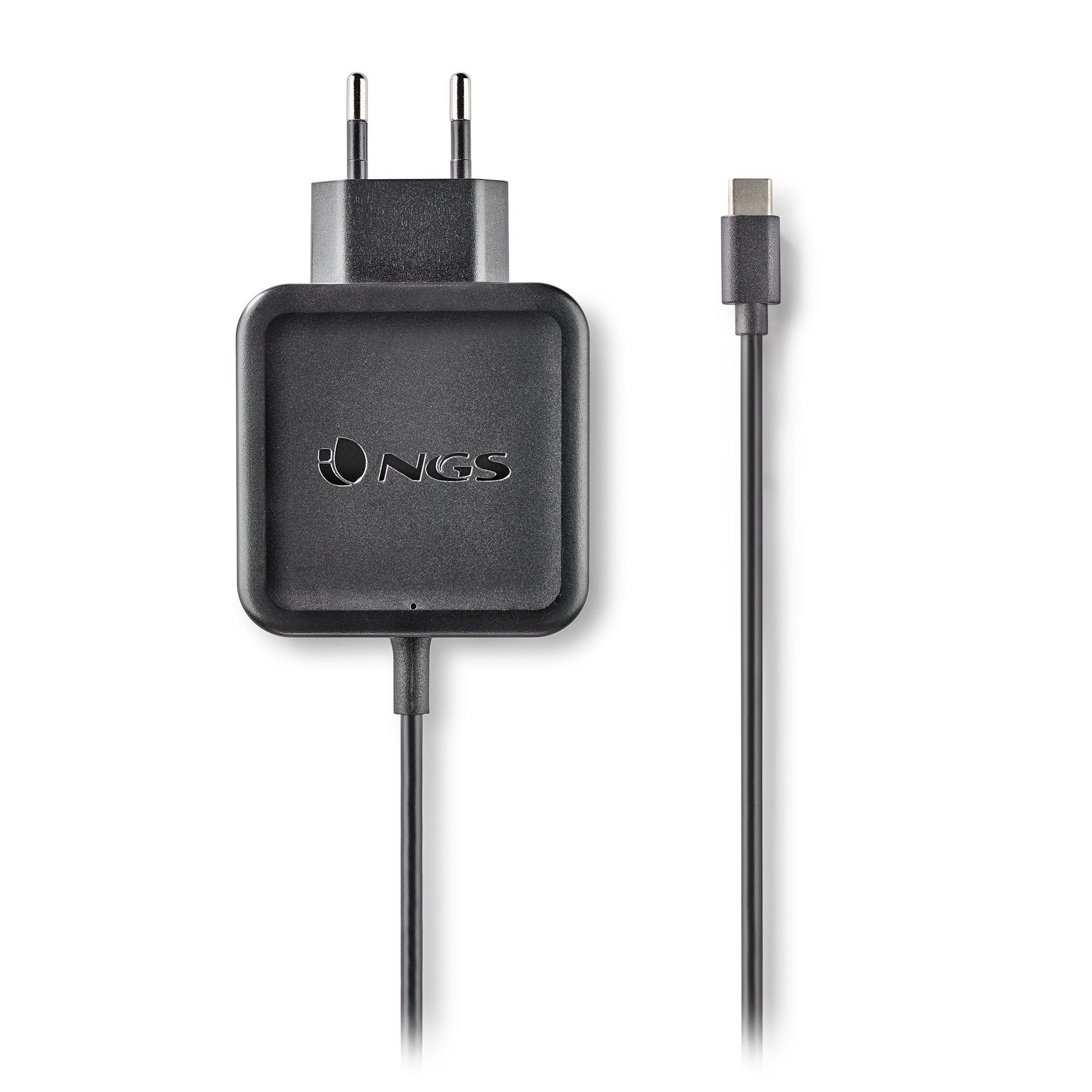 EAN 8435430620085 - NGS W-45W TYPEC Portátil, Smartphone, Tableta Negro Corriente alterna Interior imagen 3