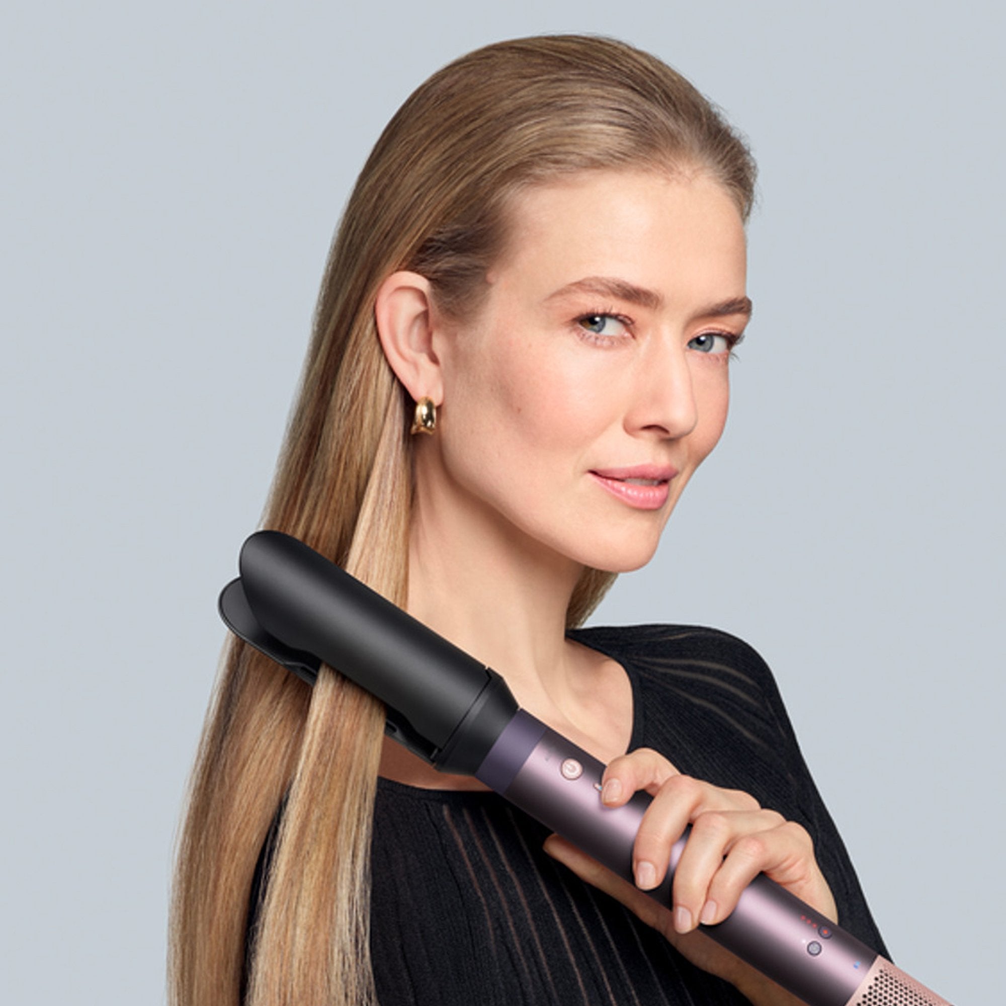 Secador Dyson Airwrap Co-Anda2x - Liso Y Ondulado - Color Jaspe Ciruela