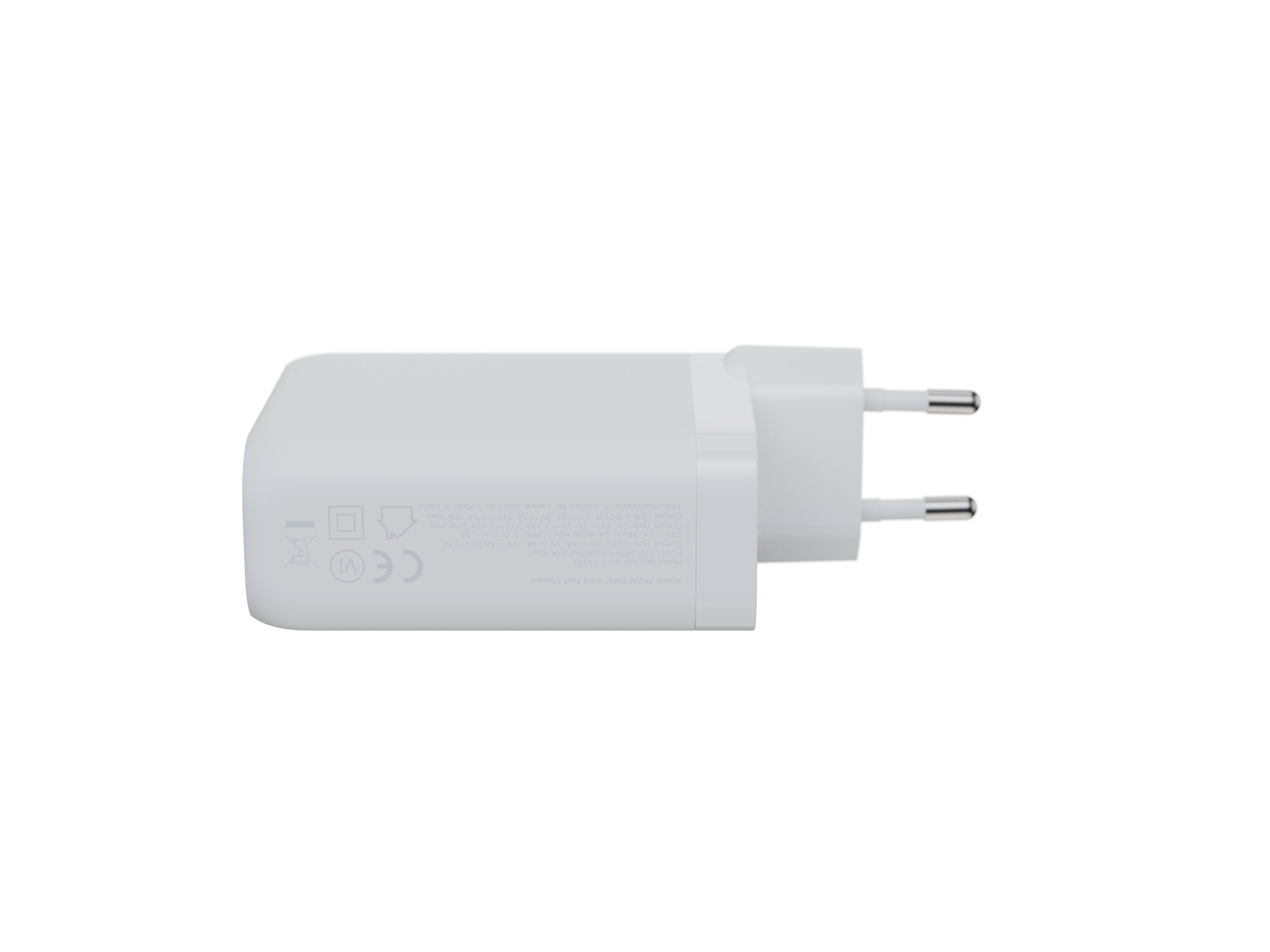 EAN 8718182277333 - Xtorm XEC140 cargador de dispositivo móvil Universal Blanco Corriente alterna Carga rápida Interior imagen 10