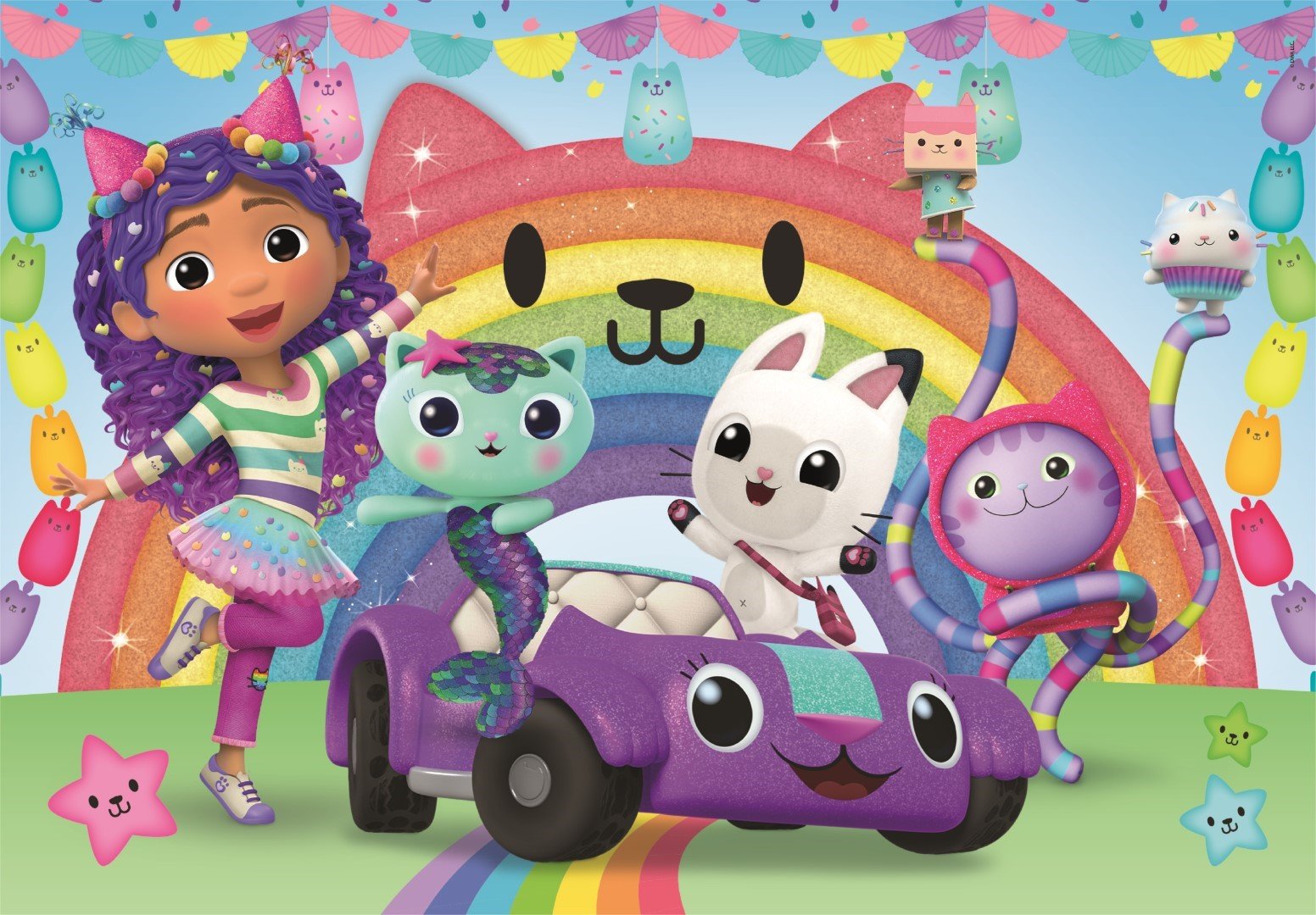 Puzzle La Casa De Muñecas De Gabby 2x60pzs