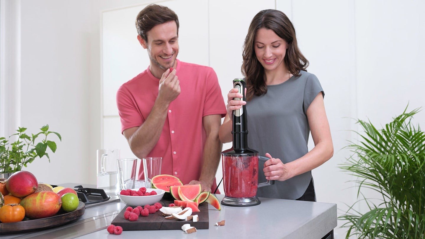 Braun Multiquick 9 Mq 9147x 0,6 L Batidora De Inmersión 1200 W Negro, Acero Inoxidable