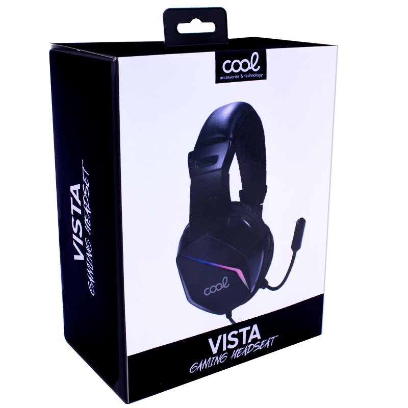 Auriculares Stereo Gaming Vista, 20hz - 20khz, 105 Db, 1.8 M, 215 G