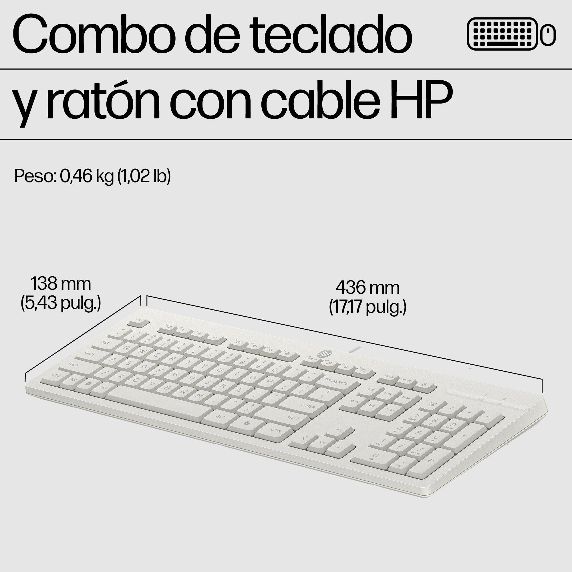 Hp 225 Wired Mouse And Kb G2