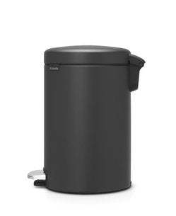 EAN 8710755114182 - Brabantia 114182 papelera 20 L Alrededor Plástico Gris imagen 3