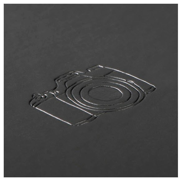 Hama Signs Libro Album 28x24 30 Paginas Blancas, Negro 7299