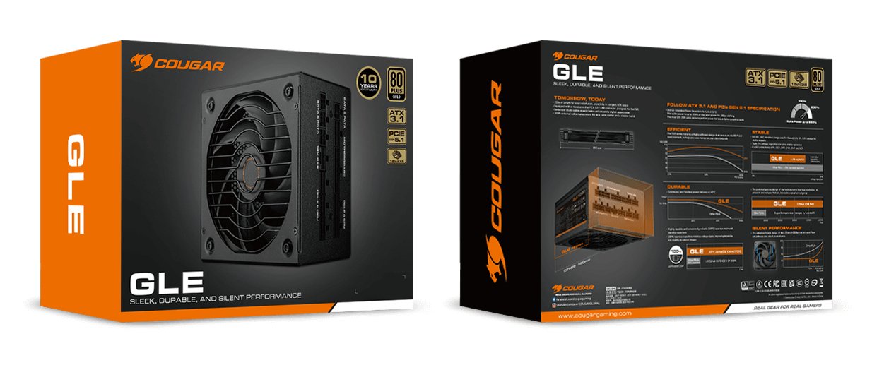 Cougar Netzteil Gle 1000w Atx3.1 80 Plus Gold