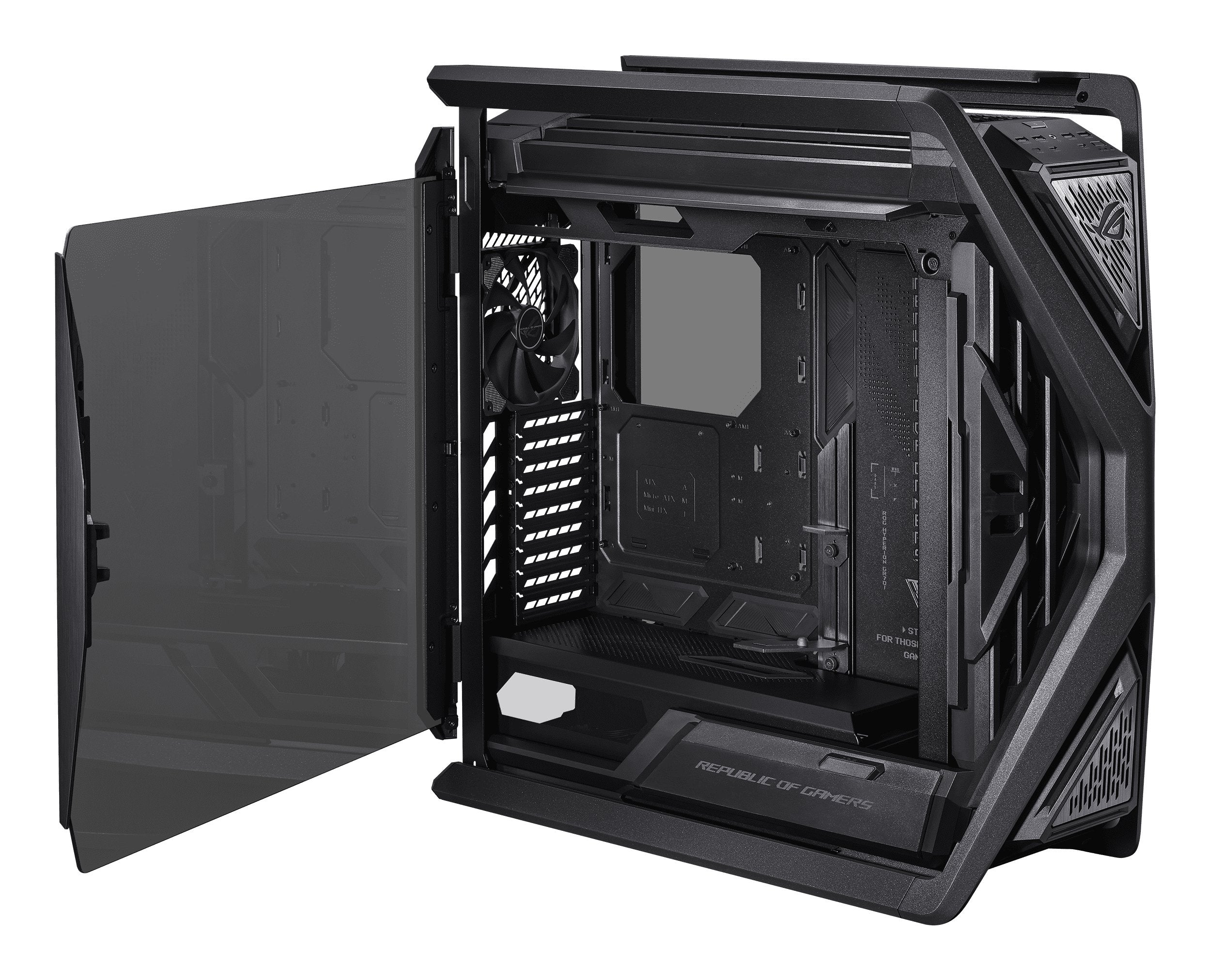 EAN 4711387483749 - ASUS ROG Hyperion GR701 BTF Edition Torre Negro, Transparente imagen 22