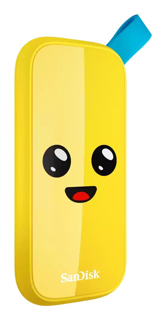 Disco Ssd Externo Sandisk Sdssde30-2t00-G25f 2 Tb Usb Tipo C 3.2 Gen 2 Amarillo