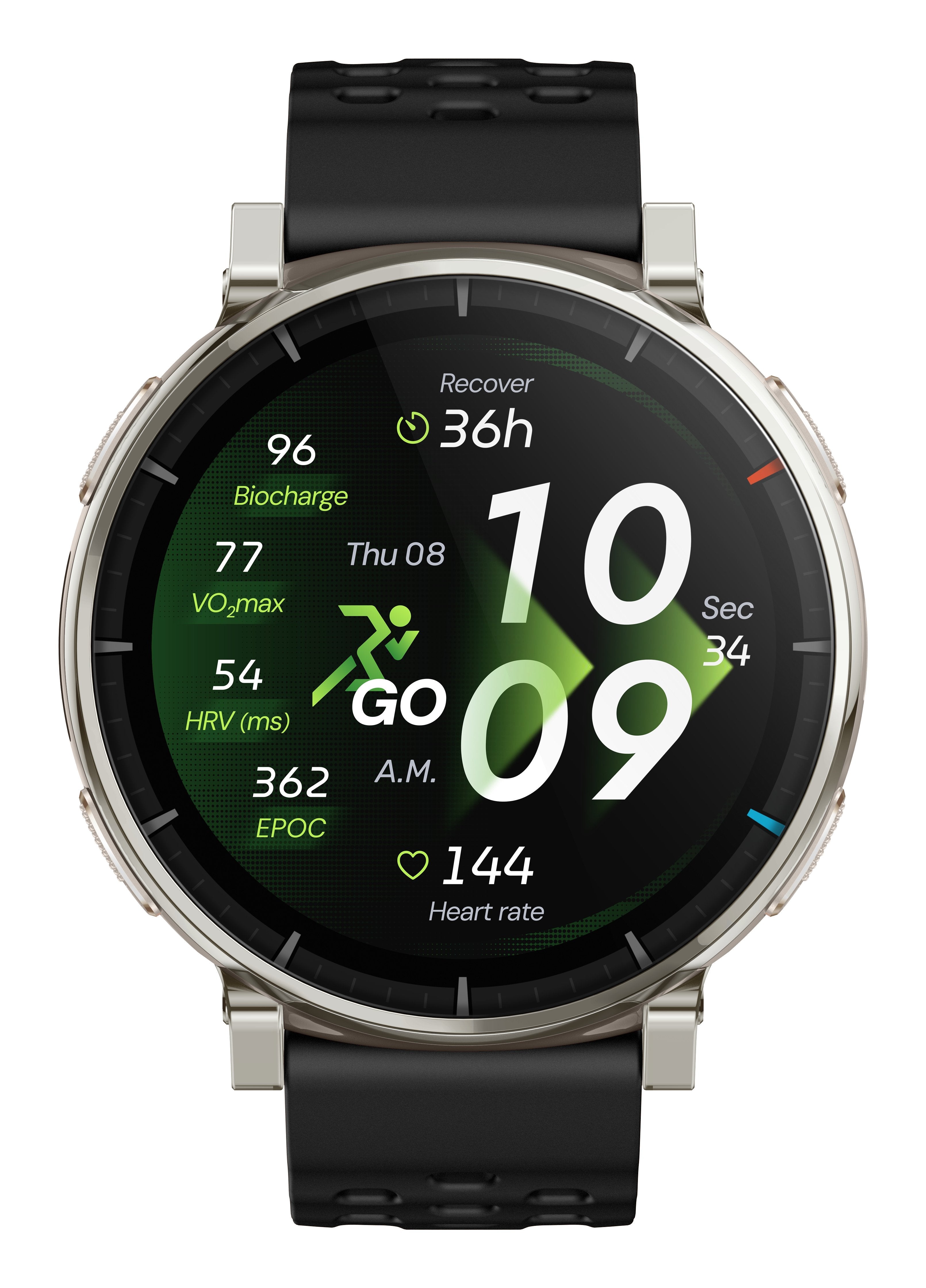 Smartwatch Amazfit Active 3 Premium 1.32" Amoled Táctil Gps Apex Silver
