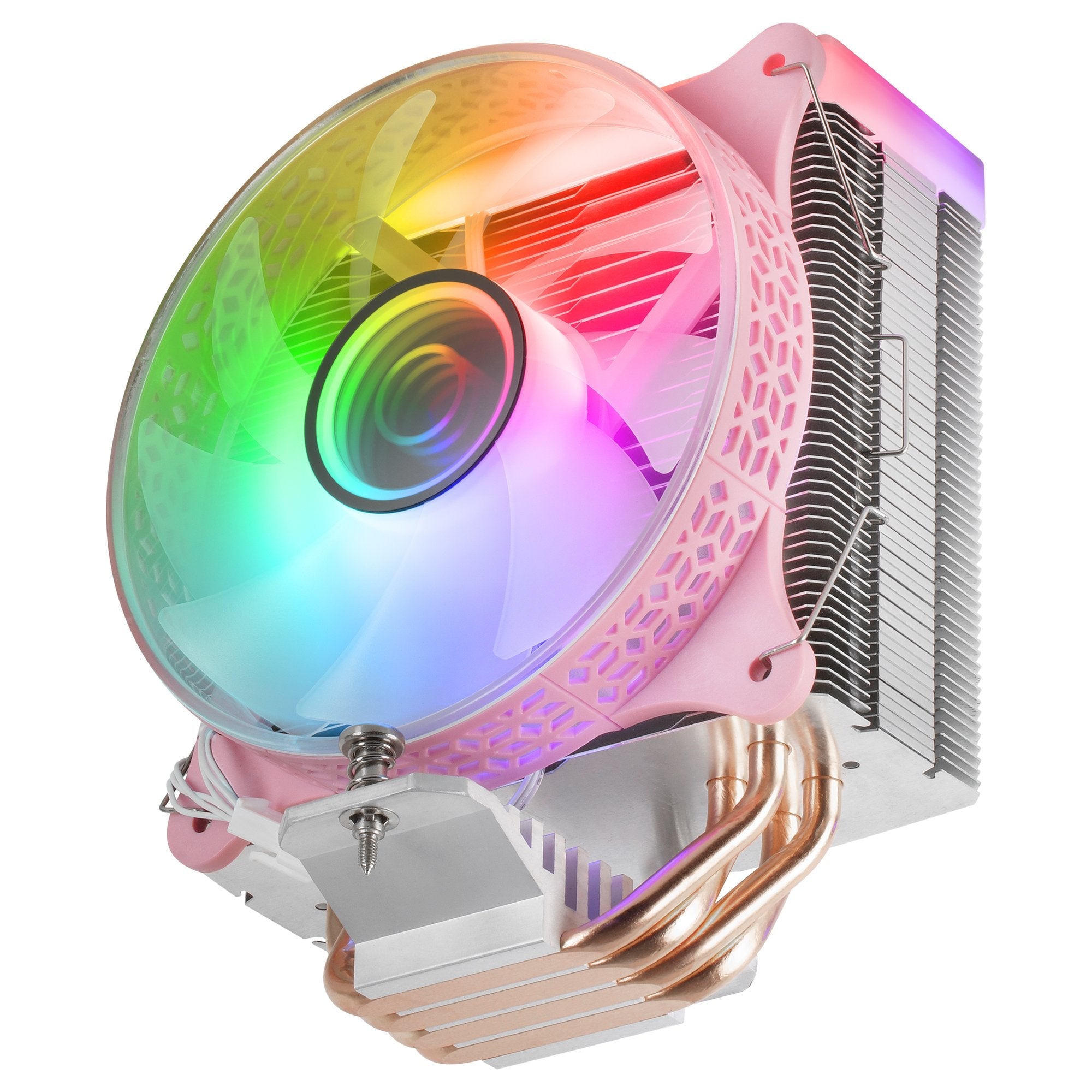 Ventilador Con Disipador Mars Gaming Mcpu-Vrp 12cm Rosa