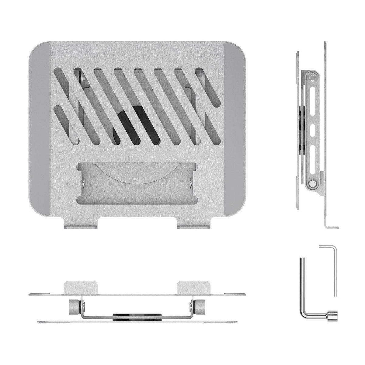 Soporte De Sobremesa Aisens Lp5sxl-489 Para Portátil De 10-17' Hasta 3kg