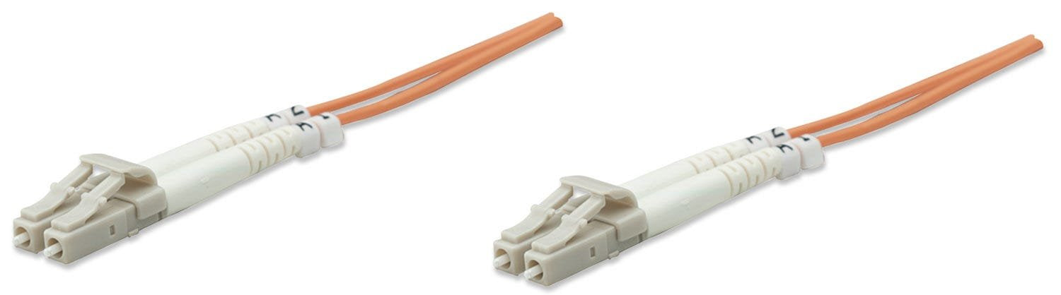 Intellinet 1.0m Lc M/M Cable De Fibra Optica 1 M Om1 Naranja