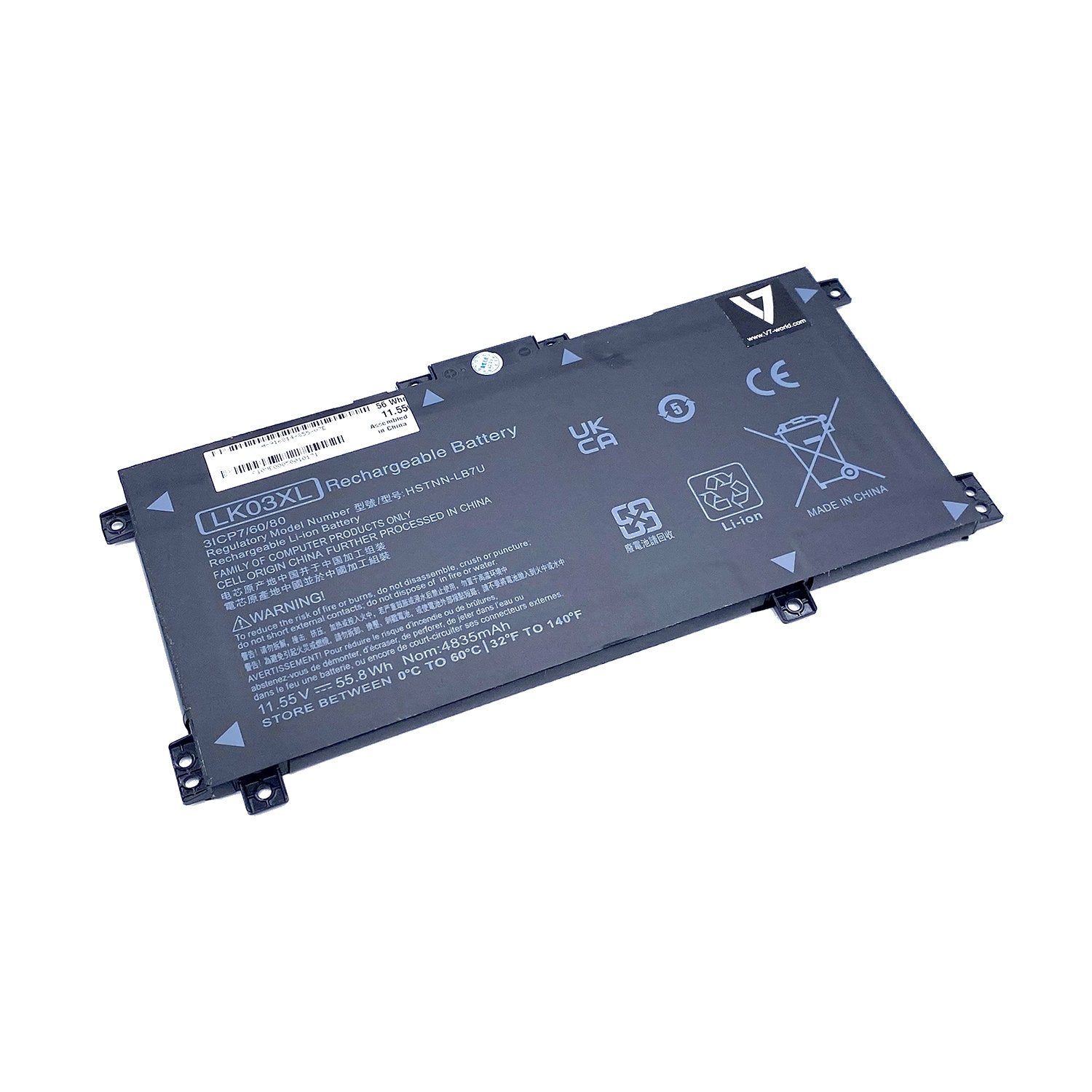 V7 H-916814-855-V7e Batería Para Hp Envy 17-Ae 17t-Ae000 Envy X360 Convertible 15-Bp