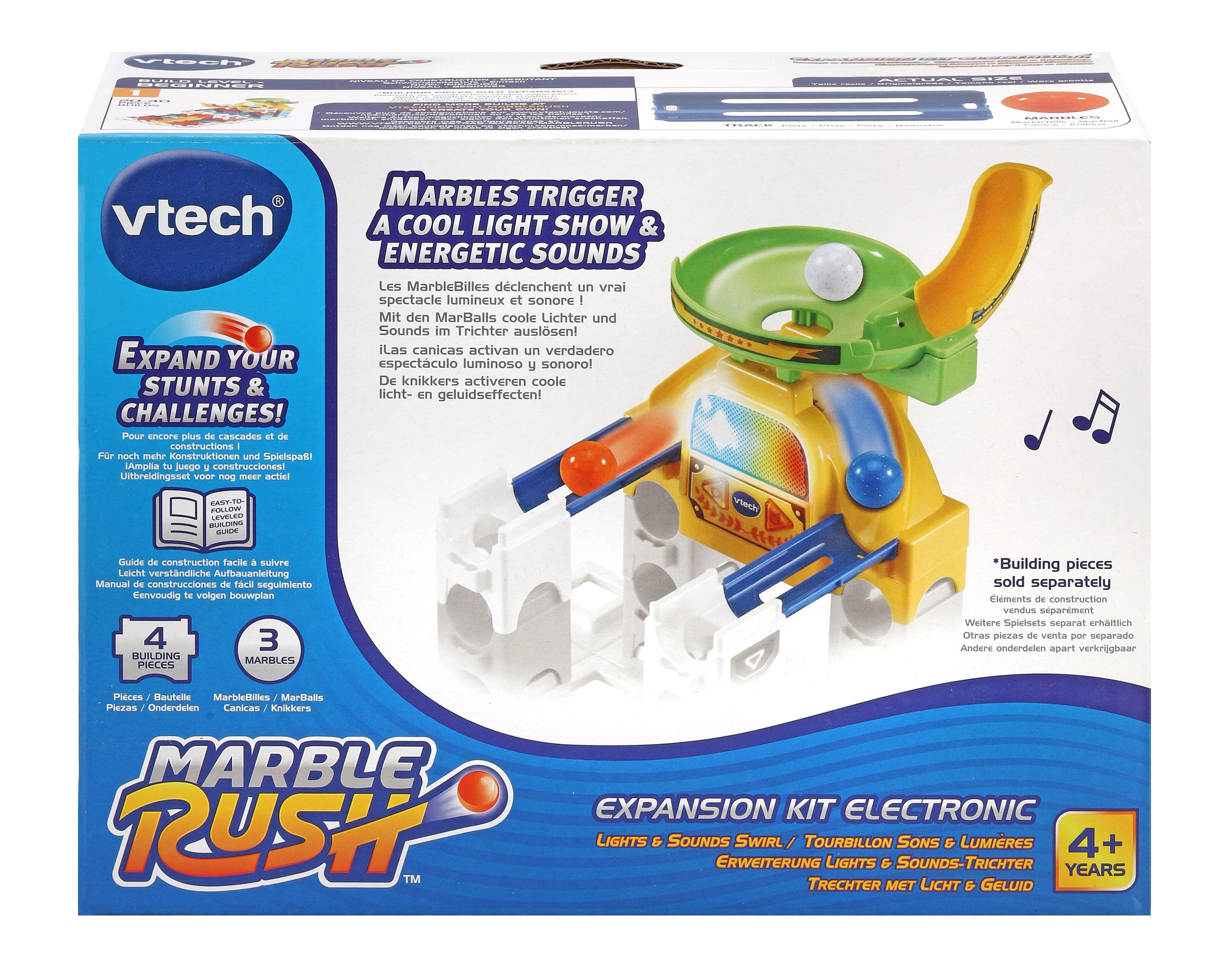 Vtech Marble Rush - Embudo De Luces Y Sonidos De Extensión, Pista 80-559749