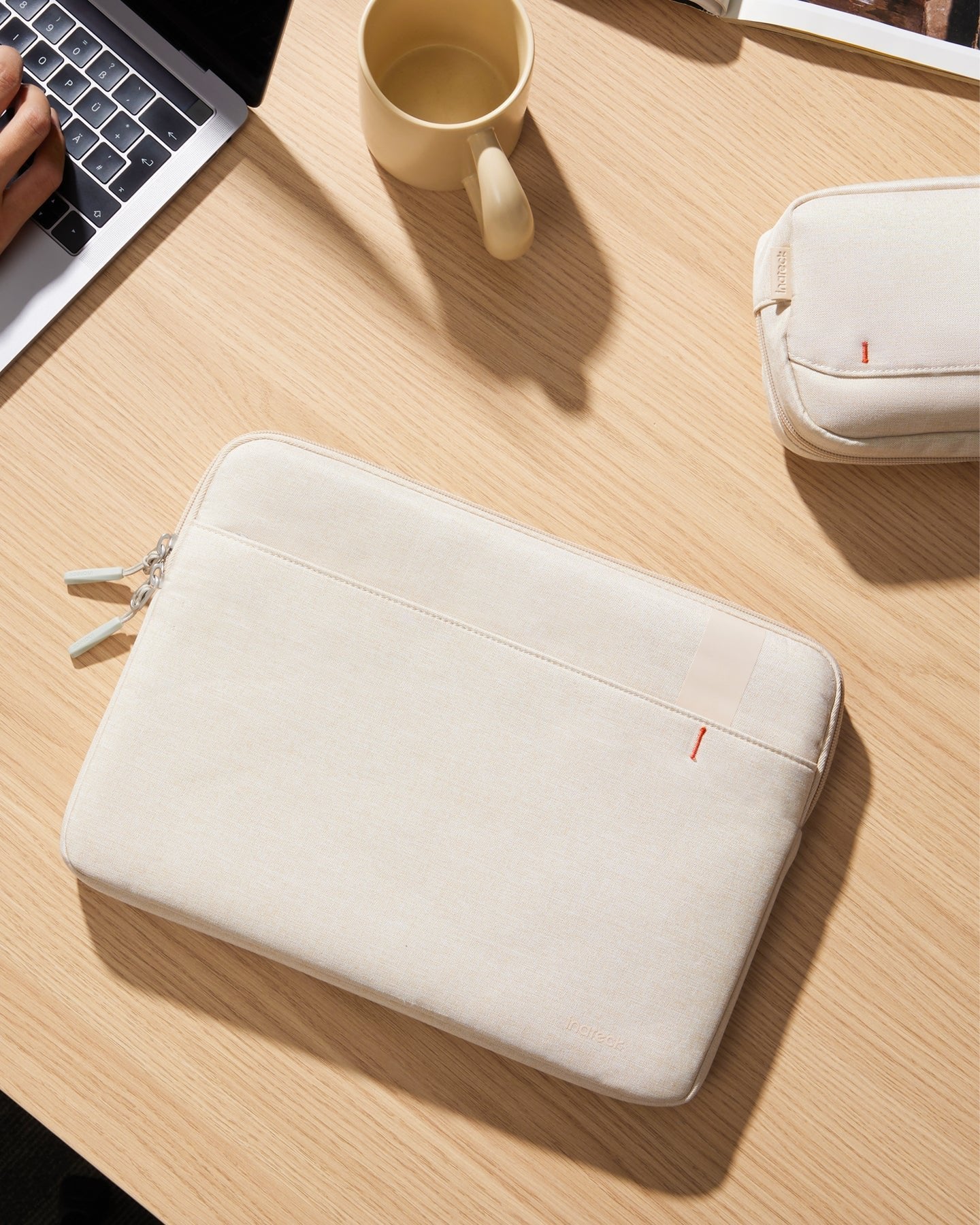 Inateck Laptoptasche Lb1011 13" Macbook + Zub.Tas. Beige