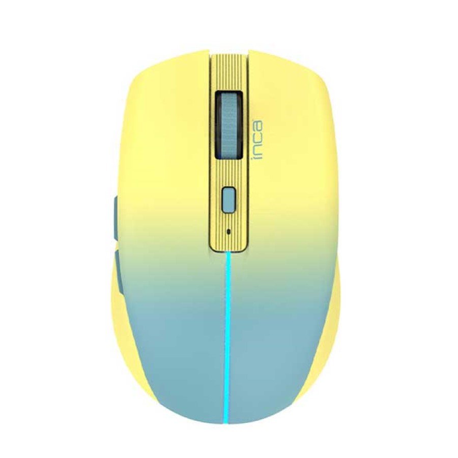 Raton Inca Iwm-511rs 1600 Dpi,Wrls & Bt,6d Tame, Amarillo