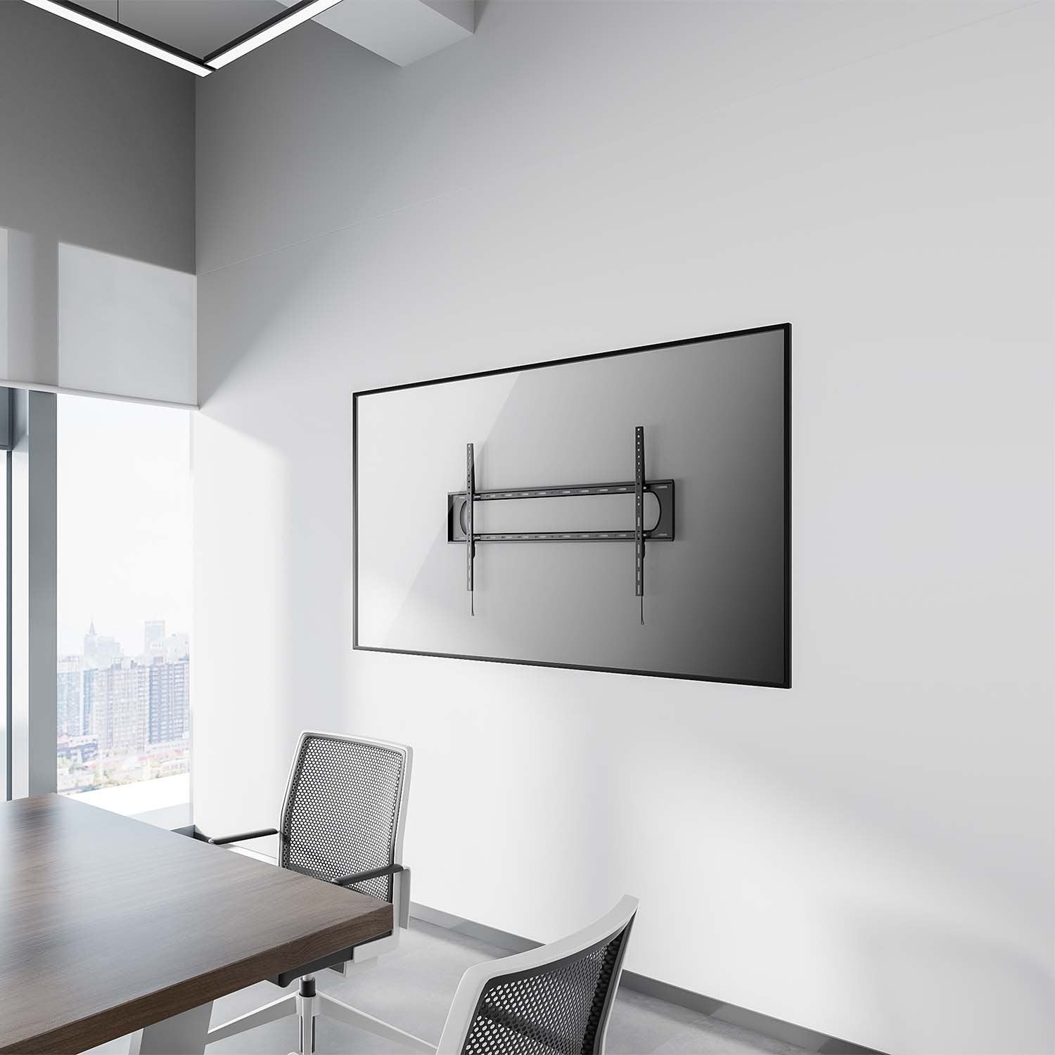 Aisens Soporte Eco Delgado Para Monitor/Tv 160kg De 60-120, Negro