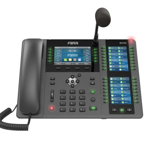EAN 6937295601664 - Fanvil X210i teléfono IP Negro, Gris 20 líneas LCD imagen 4
