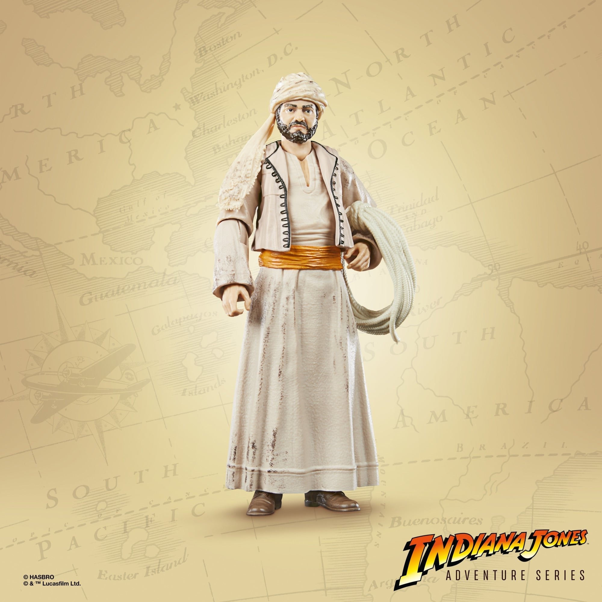 Figura Sallah En Busca Del Arca Perdida Indiana Jones 15cm