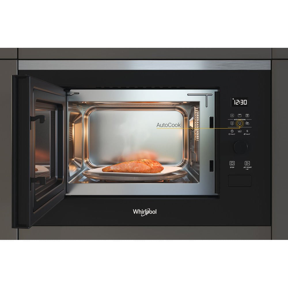 EAN 8003437605918 - Whirlpool WMF250G Acero inoxidable Microondas con grill Integrado 25 L 900 W imagen 5