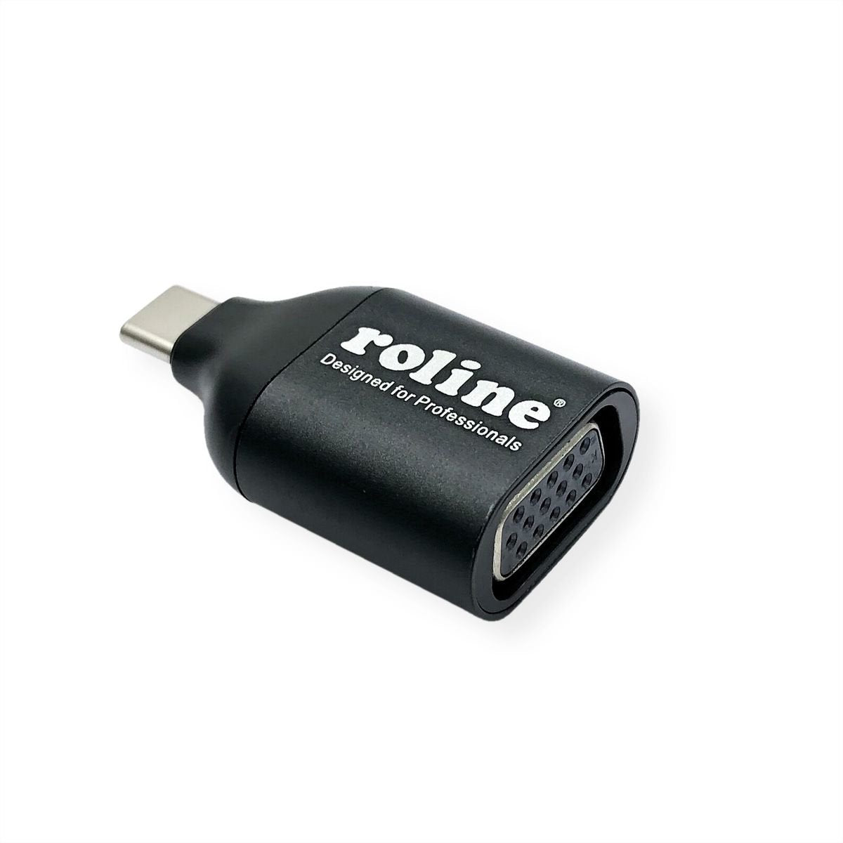 EAN 7630049618756 - ROLINE 12.03.3228 Adaptador gráfico USB 1920 x 1080 Pixeles Negro imagen 1