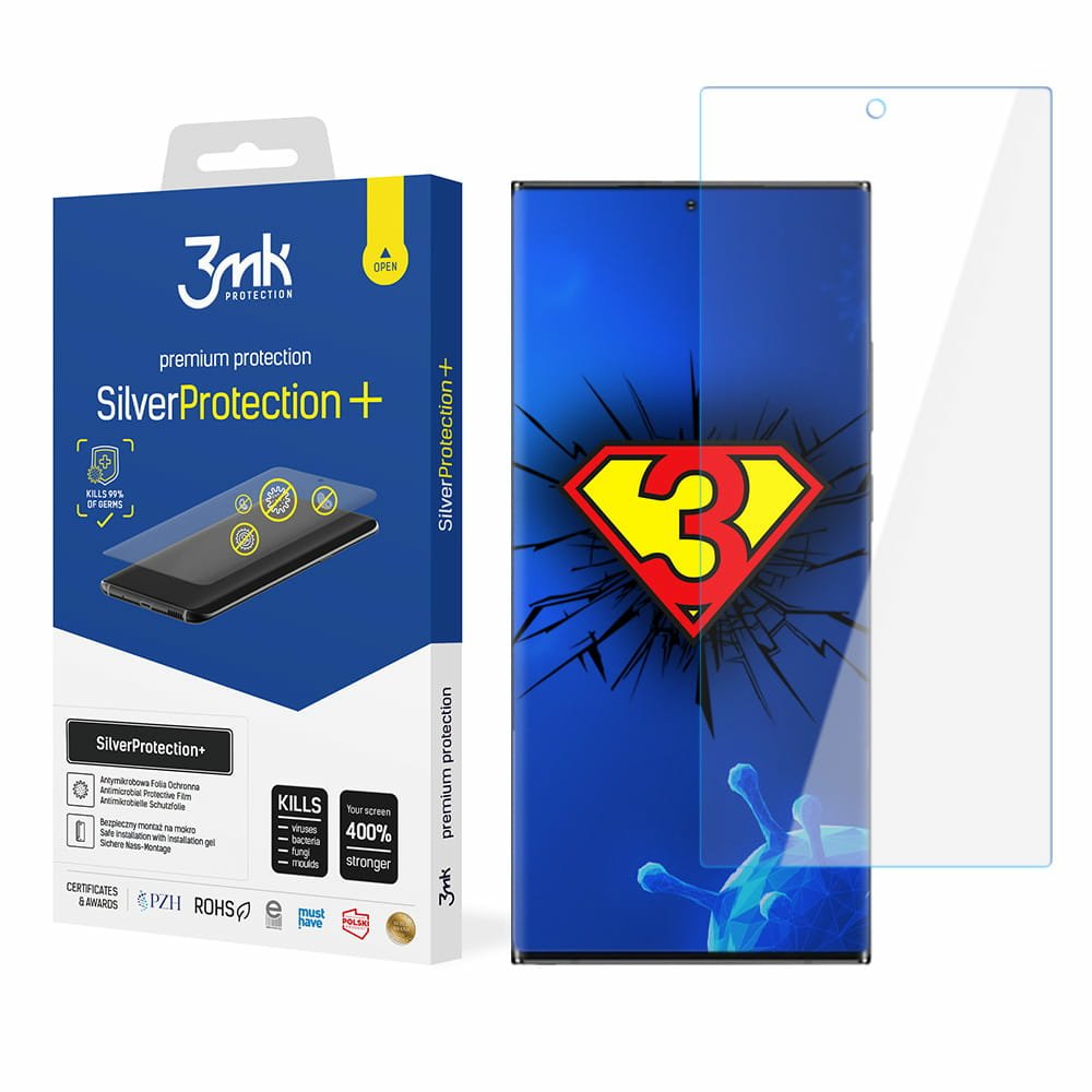 3mk Silverprotection+ Screen Protector For Samsung Galaxy S22 Ultra 5g
