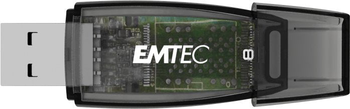 Pendrive Emtec Usb-Stick 8 Gb C410 Usb 2.0 Color Mix Black