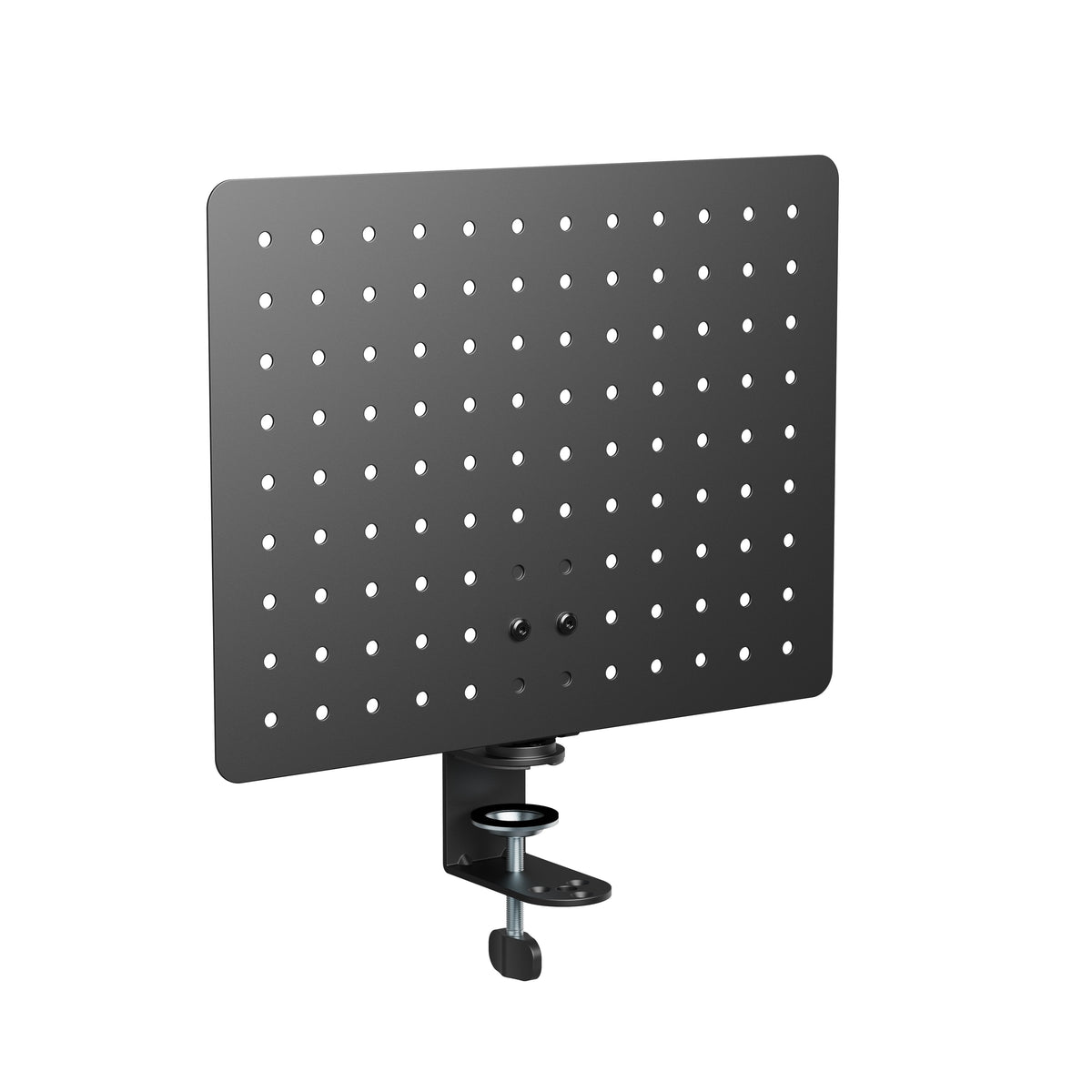Organizador De Escritorio Activejet Apb-002b: Tablero Giratorio Perforado En Negro Mate