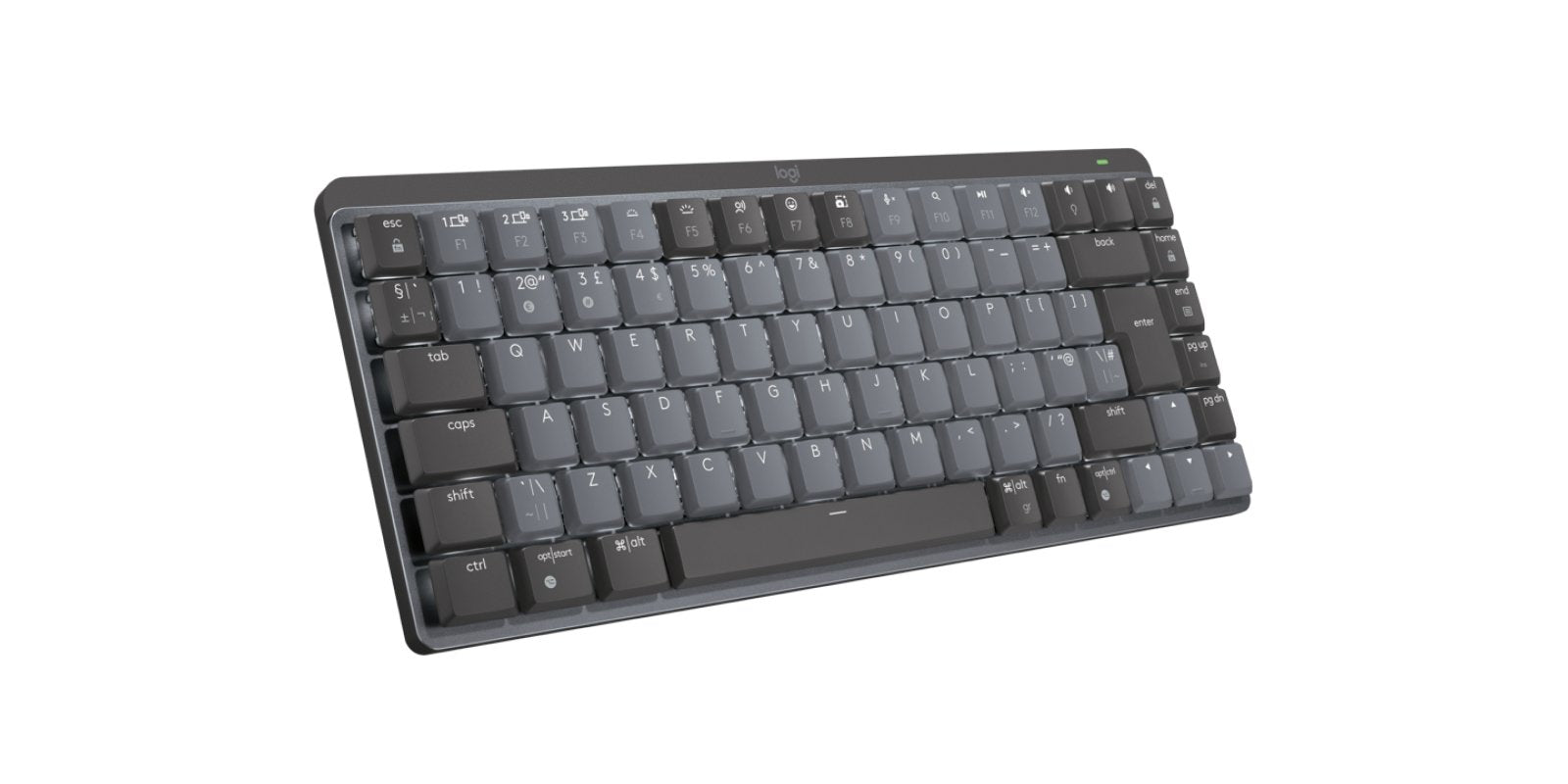EAN 5099206103214 - Logitech 920-010779 teclado Oficina RF Wireless + Bluetooth QWERTY Inglés del Reino Unido Grafito imagen 1